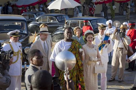 queen elizabeth s trip to ghana on the crown popsugar entertainment photo 5