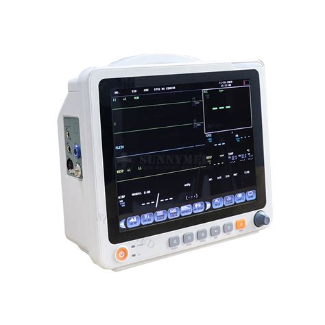 Sy C t la pantalla táctil monitores cardíacos del Monitor de Paciente Monitor de signos