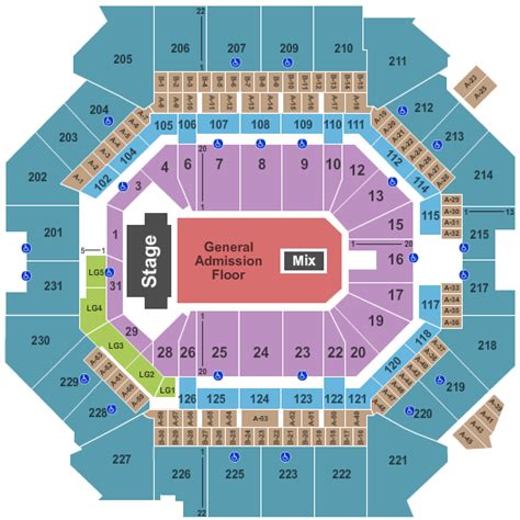 Barclays Center Seat Chart