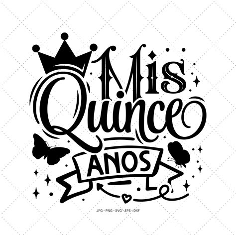 Sweet 15 Decor Princess Clipart Quinceanera Party Mexican Themed
