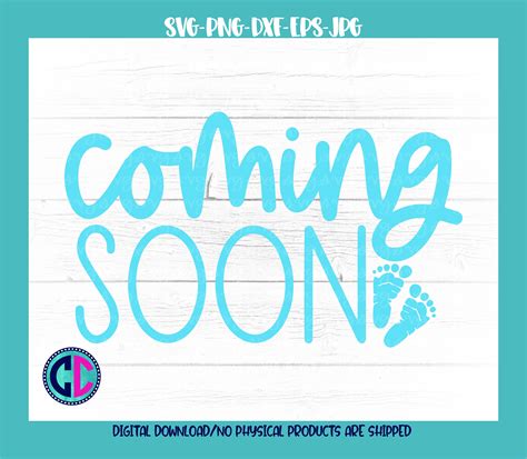 Baby Svg Coming Soon Svg Baby Boy Svg New Baby Coming Soon Svg New