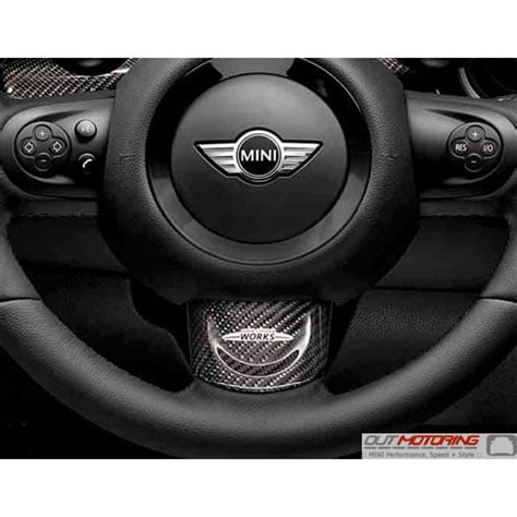 32302147228 Mini Cooper Jcw Carbon Fiber Steering Wheel Trim Lower