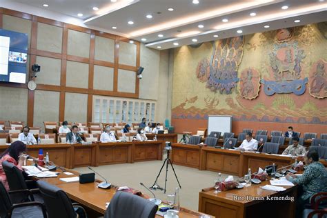 Rapat Dengar Pendapat Kemendag Dengan Komisi Vi Dpr Ri Kementerian