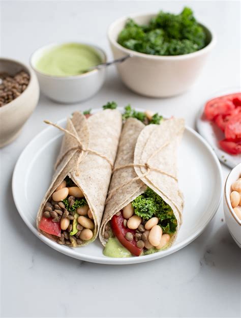 Rinse lentils and place in a saucepan with enough water to cover. White Bean and Lentil Wraps with Avocado Ranch | Recipe | Cooking green lentils, White beans ...