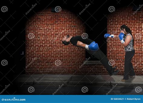 Knockout Punch Royalty Free Stock Photo 25399443