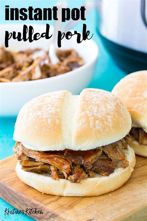 Pork chops are basically pork steaks cut across the grain, and are basically thick slices through the pork loin, which is a naturally tender cut of meat. This Instant Pot Pulled Pork is the most amazing, tender ...