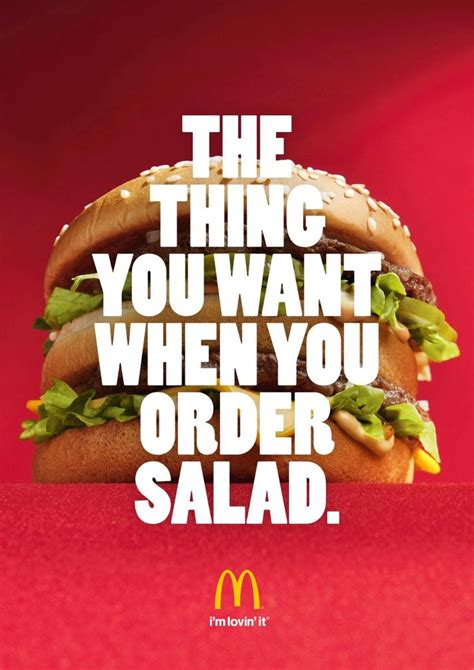 A Hamburger With Lettuce And Cheese On It That Says The Thing You Want When You Order Salad