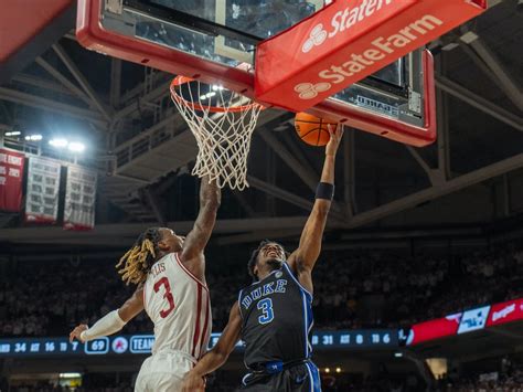 5 observations from no 7 duke men s basketball s first half against georgia tech middle east