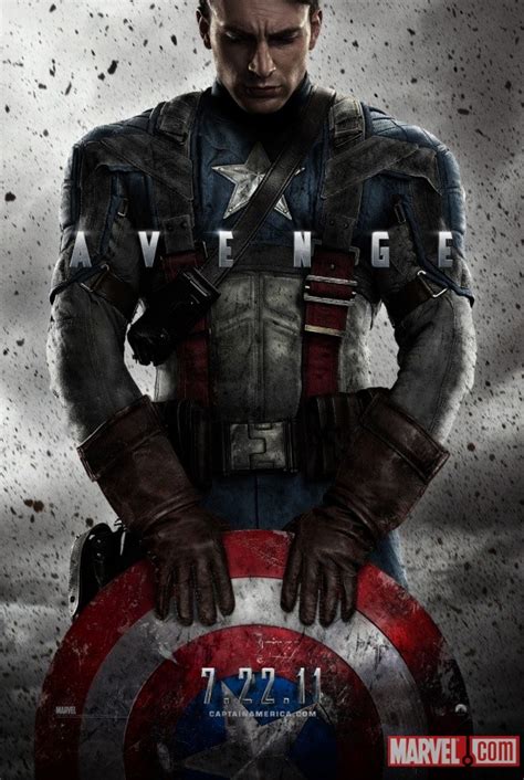 Captain America The First Avenger Movie Poster Strangers Weblog