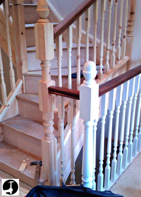 Posts are an essential component of any sturdy stair railing. How to calculate equal stair spindle spacing & deck/porch ...