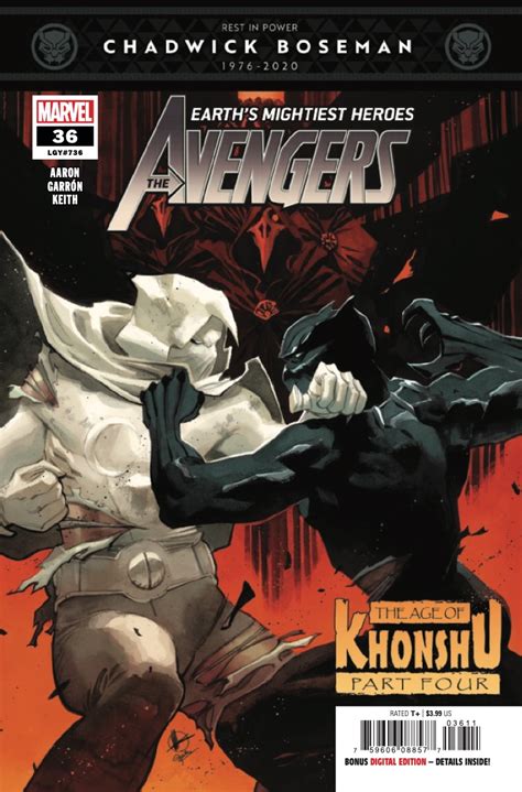 Preview Black Panther Versus Moon Knight ‘the Avengers 36 Comicon