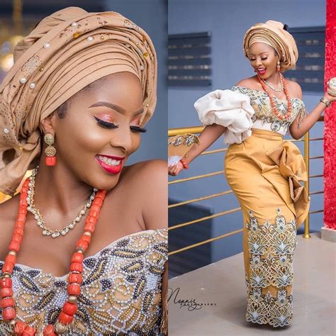 10 Traditional Bridal Styles From Nigeria A Million Styles Nigerian Wedding Dresses