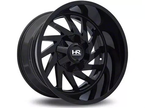 Hardrock Offroad Ram 1500 Crusher Gloss Black 5 Lug Wheel 20x10 19mm