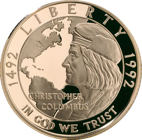 5 Dollars Christopher Columbus Quincentenary United States Numista