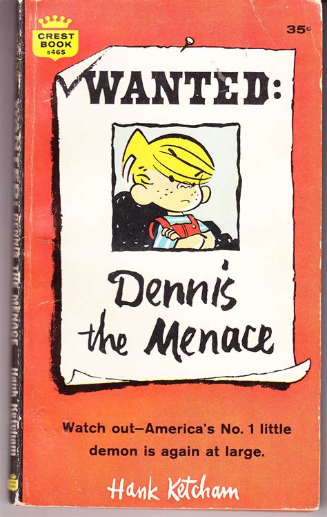 Wanted Dennis The Menace By Ketcham Hank Very Good Mass Market