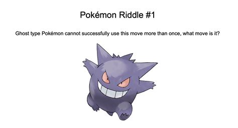 Pokémon Riddle 1 Rpokemon