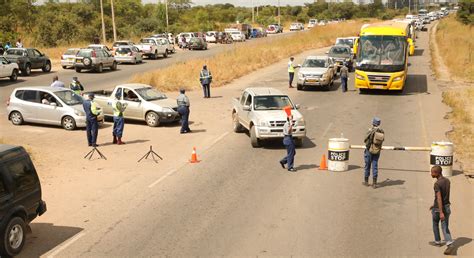 Zimbabwe Police Intensify Road Blocks As Citizens Violate Lockdown
