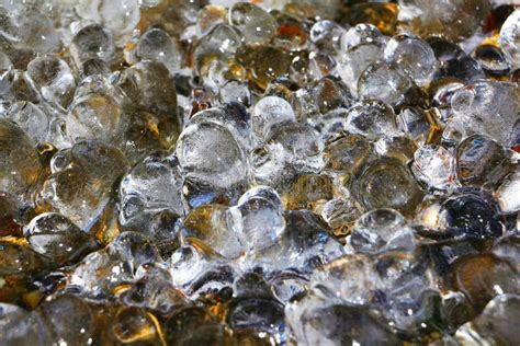 Ice Bubbles Balls Background Wallpaper Stock Image Image Of