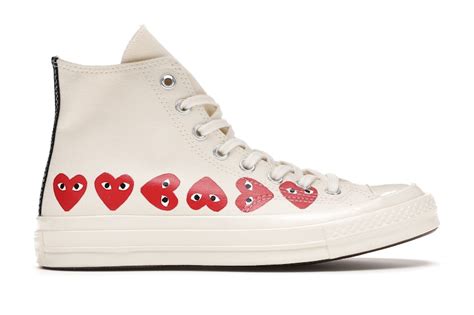 Converse Chuck Taylor All Star 70s Hi Comme Des Garcons Play Multi