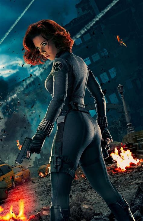 Amazon com Póster de la película Los Vengadores de Da Bang Viuda negra Scarlett Johansson