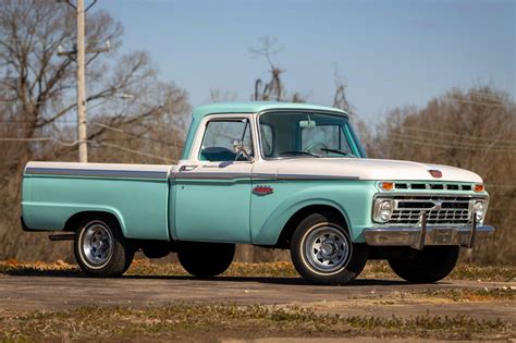 1965 Ford F 100 Custom Cab Pickup For Sale On Bat Auctions Sold For