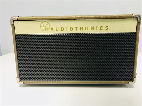 Audiotronics 300t And 300vt Tan Record Player Reverb