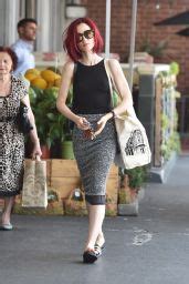 Lily Collins Shopping At Whole Foods In West Hollywood Celebmafia