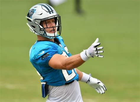 Panthers RB Christian McCaffrey Strips Down To Pose Shirtless For GQ