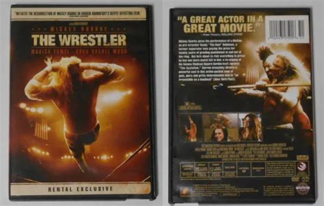 The Wrestler Mickey Rourke Marisa Tomei U S Dvd In Standard Case Picclick