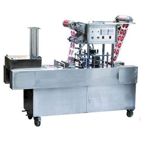Our automatic cup sealing machines are adapted to work with either plastic film roll or precut foil or plastic lids. Mild Steel Single Phase Cup Filling and Sealing Machine ...