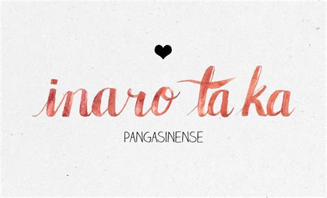 pangasinense tagalog love quotes tagalog words filipino words