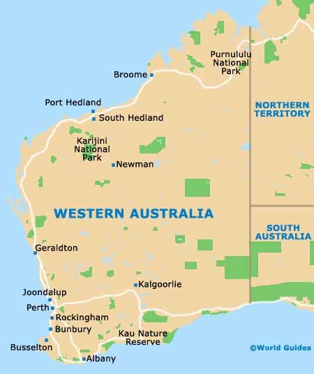 Maps Of Perth Perth University Of Western Australia Map Of Perth