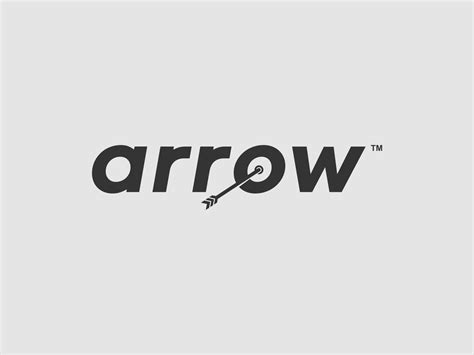 Arrow Wordmark Logo Idea By Estedesigns On Dribbble