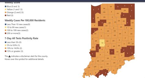 Breaking Indiana Covid 19 Map Now Showing More Counties
