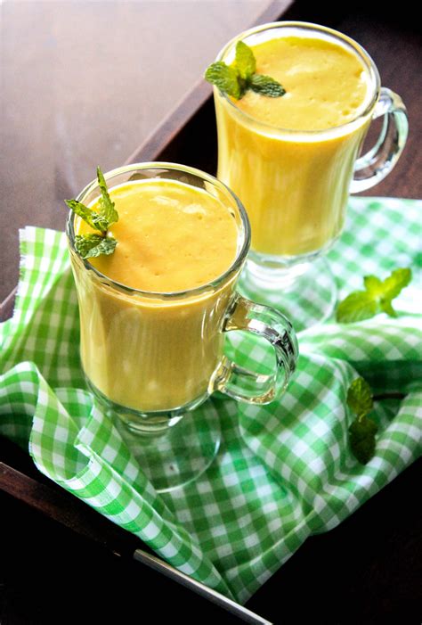 Easily add spices, like cardamom or cinnamon. Ria's Collection: DELICIOUS MANGO LASSI