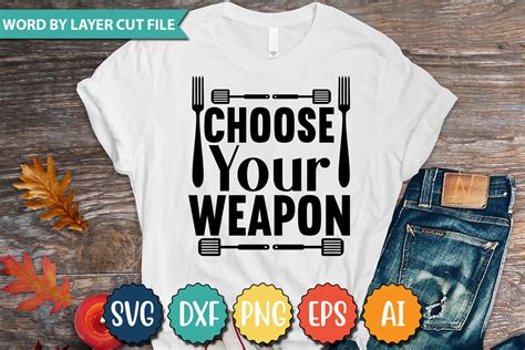 Choose Your Weapon Svg Graphic By Graphicpicker · Creative Fabrica
