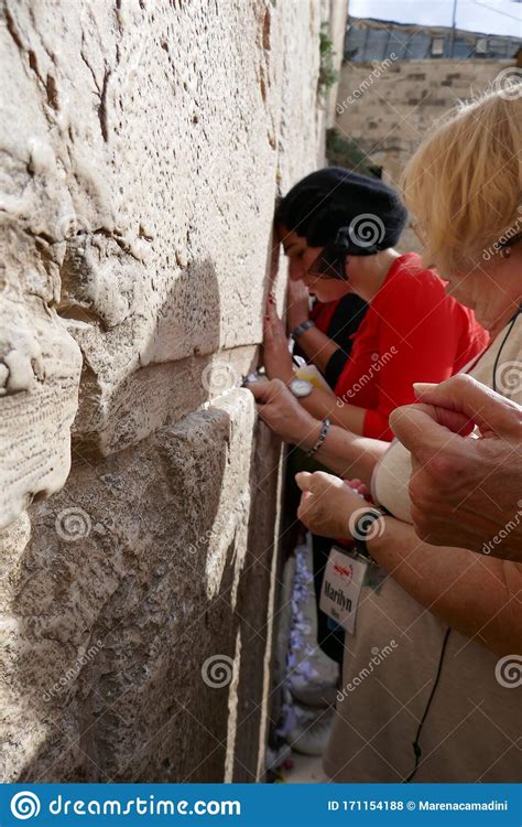 Kotel Western Wall In Jerusalem Israel Editorial Stock Photo Image Of