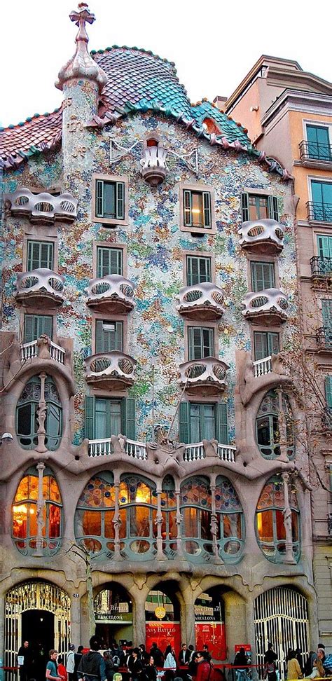1904 Casa Batlló Barcelona Spain Antoni Gaudí Spain Travel Gaudi