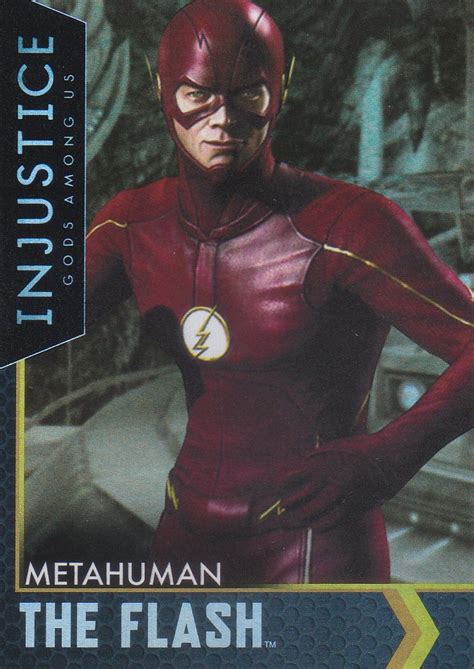 Injustice Gods Among Us Series 1 Card 093 Metahuman The Flash Foil