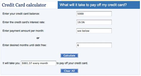 Maybe you would like to learn more about one of these? How to Use a Credit Card Payoff Calculator: 3 Steps