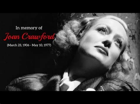 Join facebook to connect with tiffany crawford and others you may know. Joan Crawford - Tribute (Death Anniversary) - YouTube