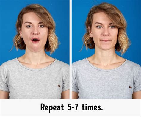 Before getting into specific exercises, it is important to note that proper posture is very helpful. The 7 Most Effective Exercises to Get Rid of a Double Chin