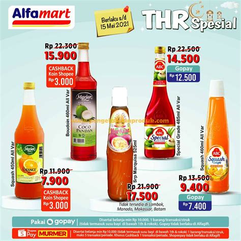 Demikian informasi promo jsm alfamart weekend terbaru minggu ini. Katalog Promo JSM Alfamart Periode 10 - 15 Mei 2021