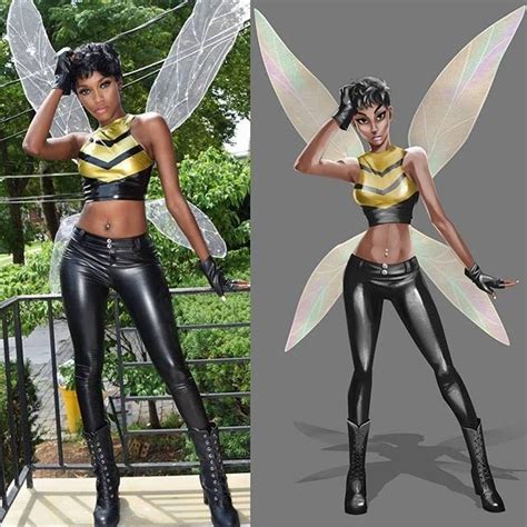 the wasp cosplay by flawless by tenisha photo by ab7223 fanart by meg4mente dc cosplay