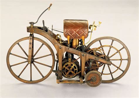 Mercedes Benz 1885 The Worlds First Motorbike Gottlieb Daimler Motorbikes Antique Motorcycles