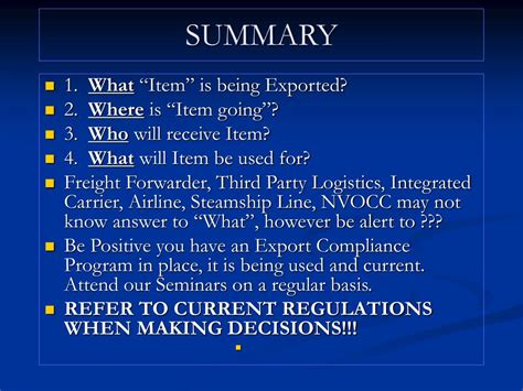 Ppt Complying With Us Export Controls Dual Use Items Bureau Of