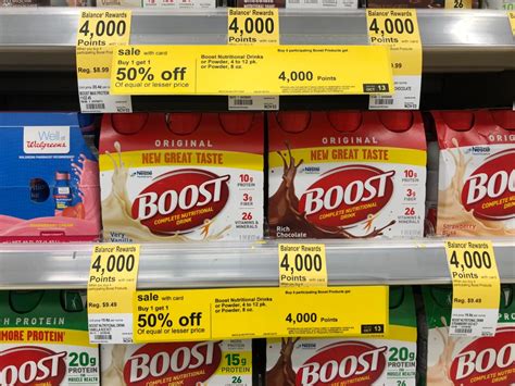 Boost Nutritional Drinks 6 Packs Only 249 Each After Walgreens Rewards