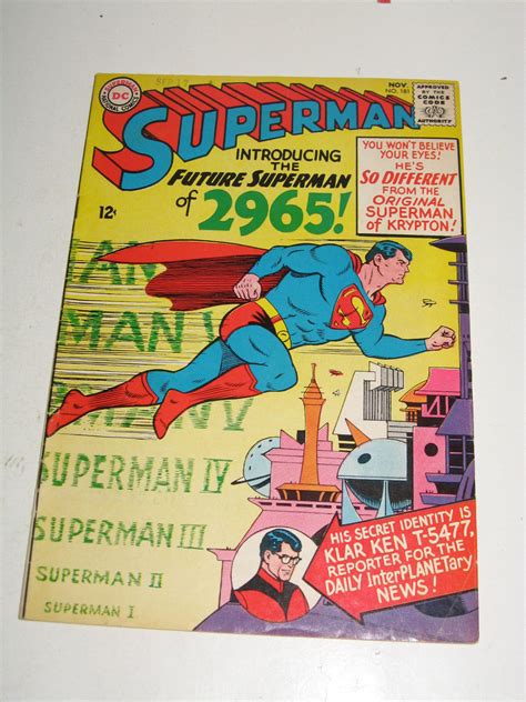 Superman 181 Nov 1965 Dc Fnvf Condition Hipcomic