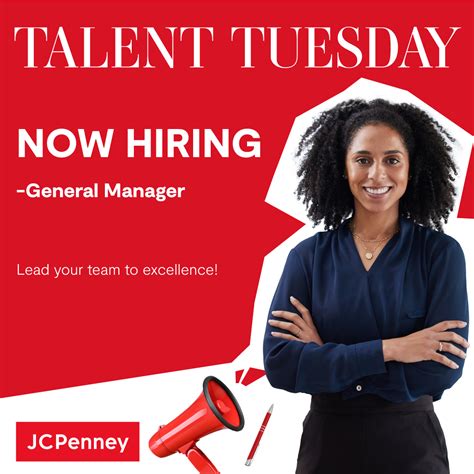 Its 🎉 Talent Tuesday 🎉 We Are Hiring Jcpenney Careers