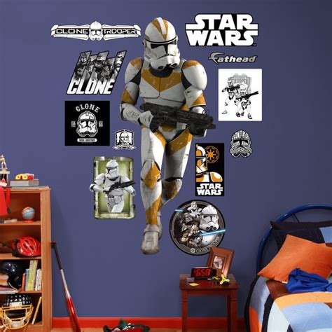 Fathead Star Wars Clone Trooper Wall Decals Overstock 9601368